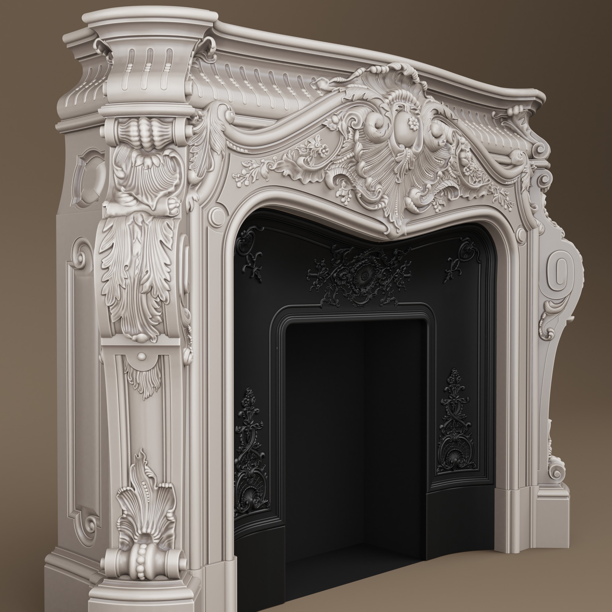 Marble Fireplace MF-0018 preview image 5